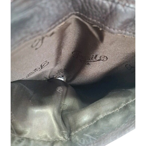 Fossil Wallet Brown Pebbled Leather Tri-Fold ID CC Slots Zip Coin Pockets Womans - Picture 8 of 13